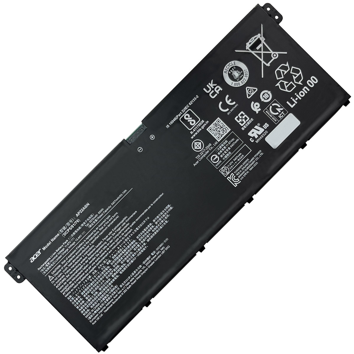 ACER-AP22ABN-Laptop Replacement Battery