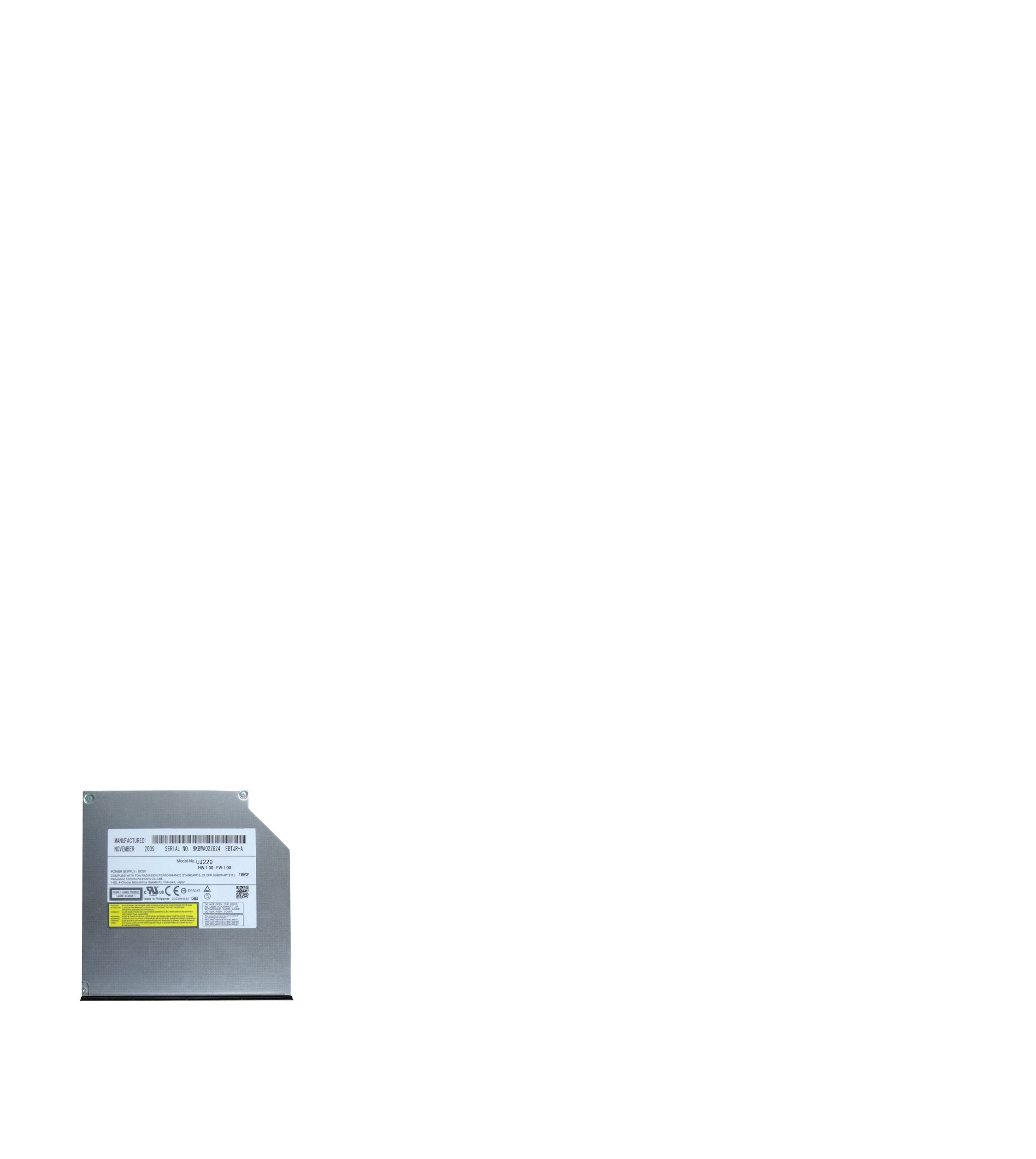 PANASONIC-UJ-220-Laptop DVD-RW