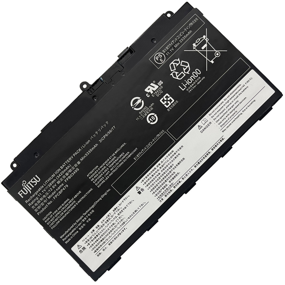 FUJITSU Uniwill-FPB0349S/FPCBP479-Laptop Replacement Battery